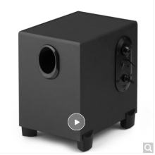 漫步者（EDIFIER） R101V 2.1聲道多媒體音箱 音響 電腦音箱 黑色