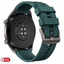 HUAWEI WATCH GT 活力款（墨綠）華為智能手表 兩周續航 高清彩屏 NFC支付 實時心率 精準定位 戶外運動手表