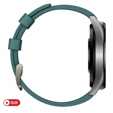 HUAWEI WATCH GT 活力款（墨綠）華為智能手表 兩周續航 高清彩屏 NFC支付 實時心率 精準定位 戶外運動手表